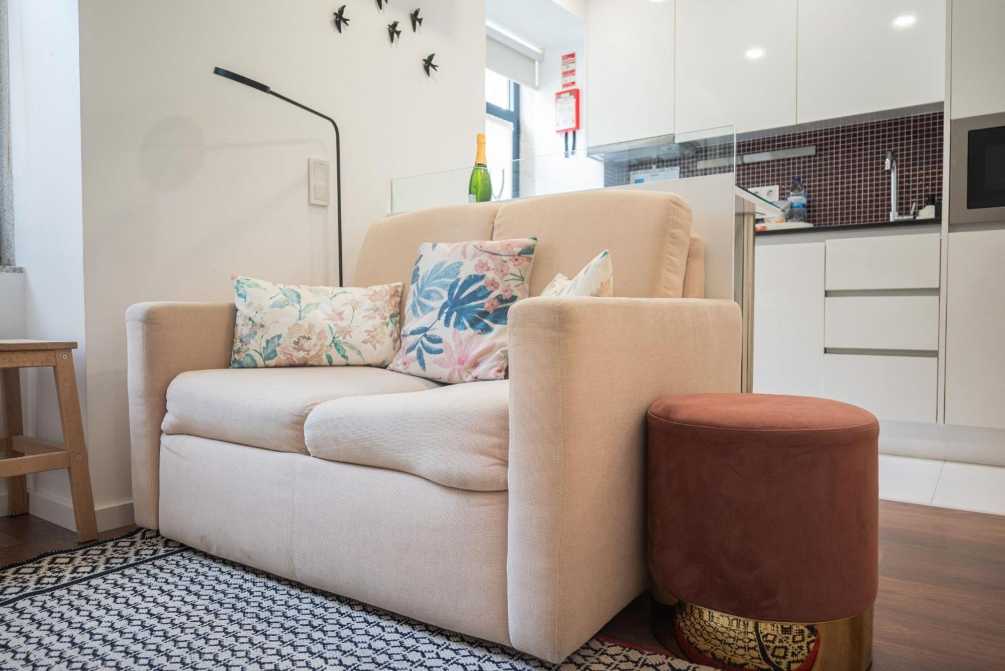 Central Luxury Apartment W Ac Downtown And Metro Porto Luaran gambar
