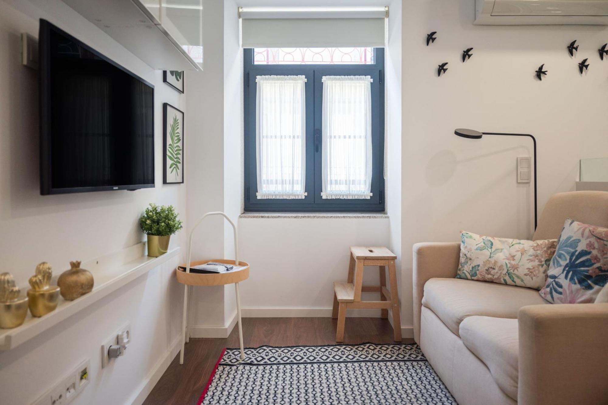 Central Luxury Apartment W Ac Downtown And Metro Porto Luaran gambar